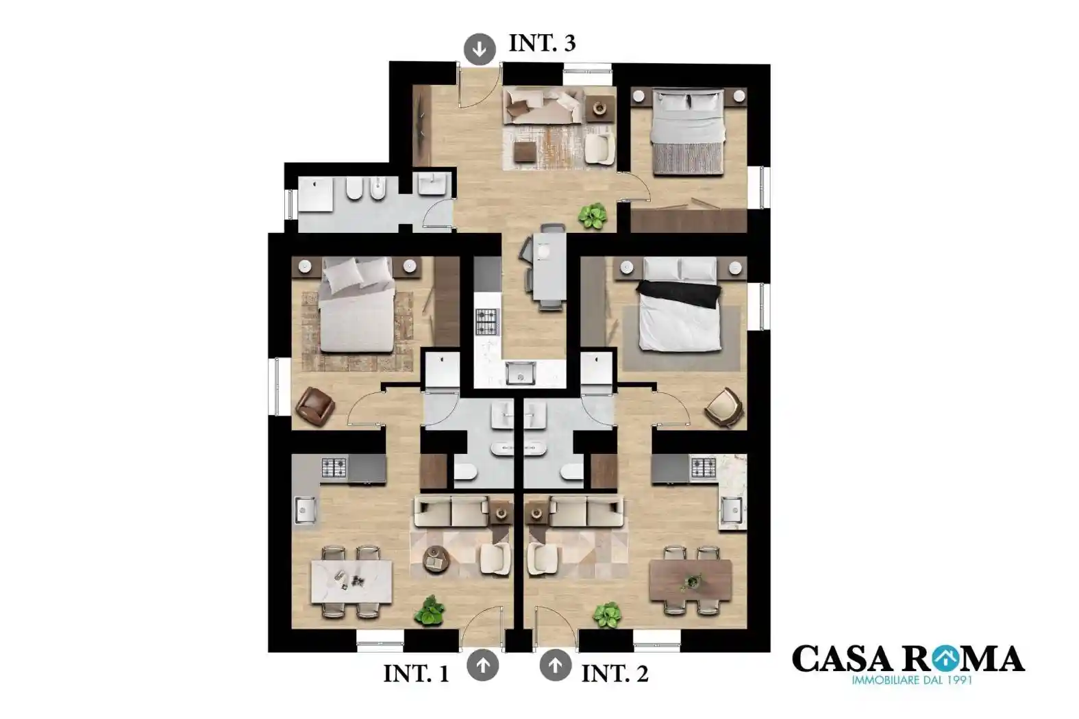 Bilocale via dei Monti della Valchetta 100, Labaro, Roma - foto 5