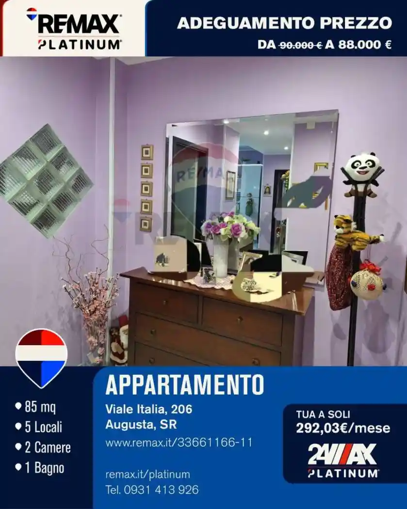 Appartamento in vendita a Augusta