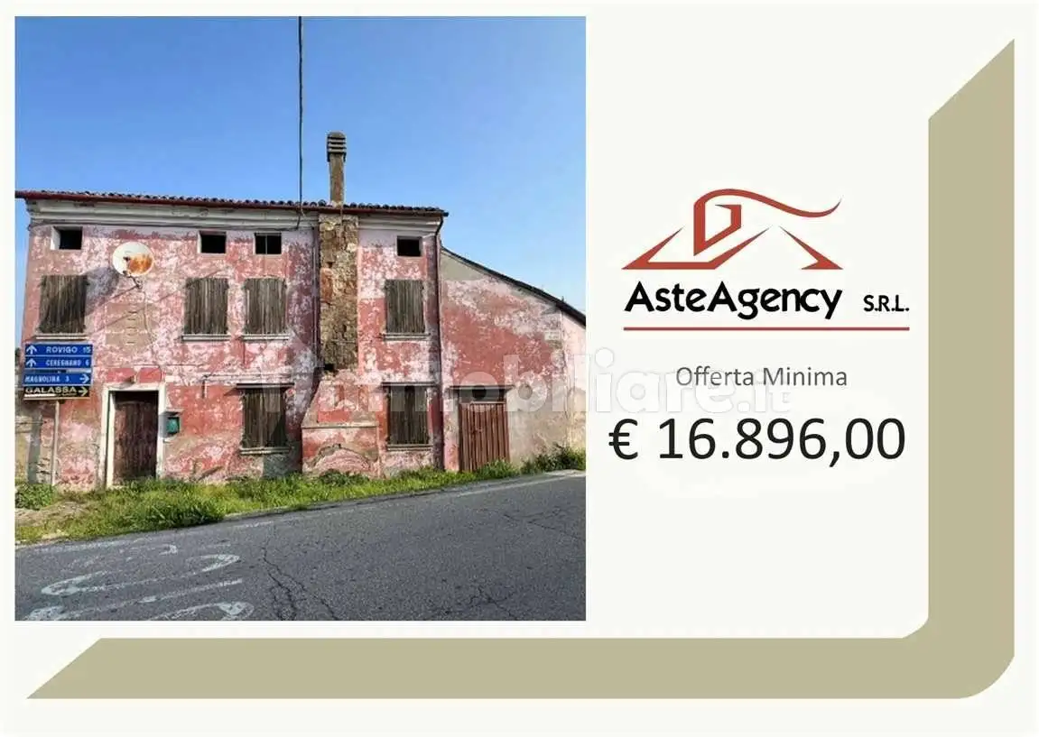 Casa indipendente in asta a Gavello