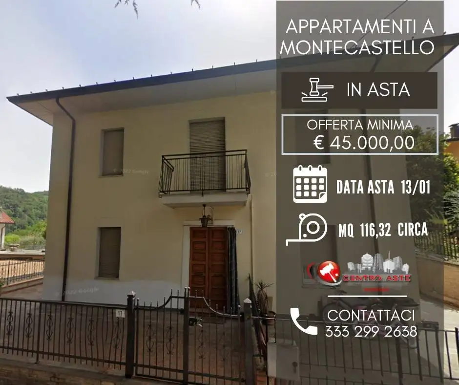 Appartamento in asta a Mercato Saraceno