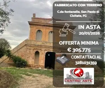 Rustico - Casale in asta a San Paolo di Civitate