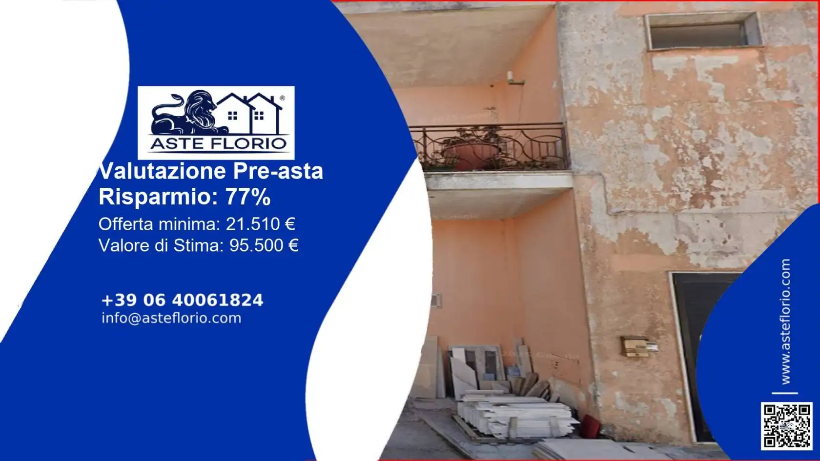 Appartamento in asta a Caprarica di Lecce