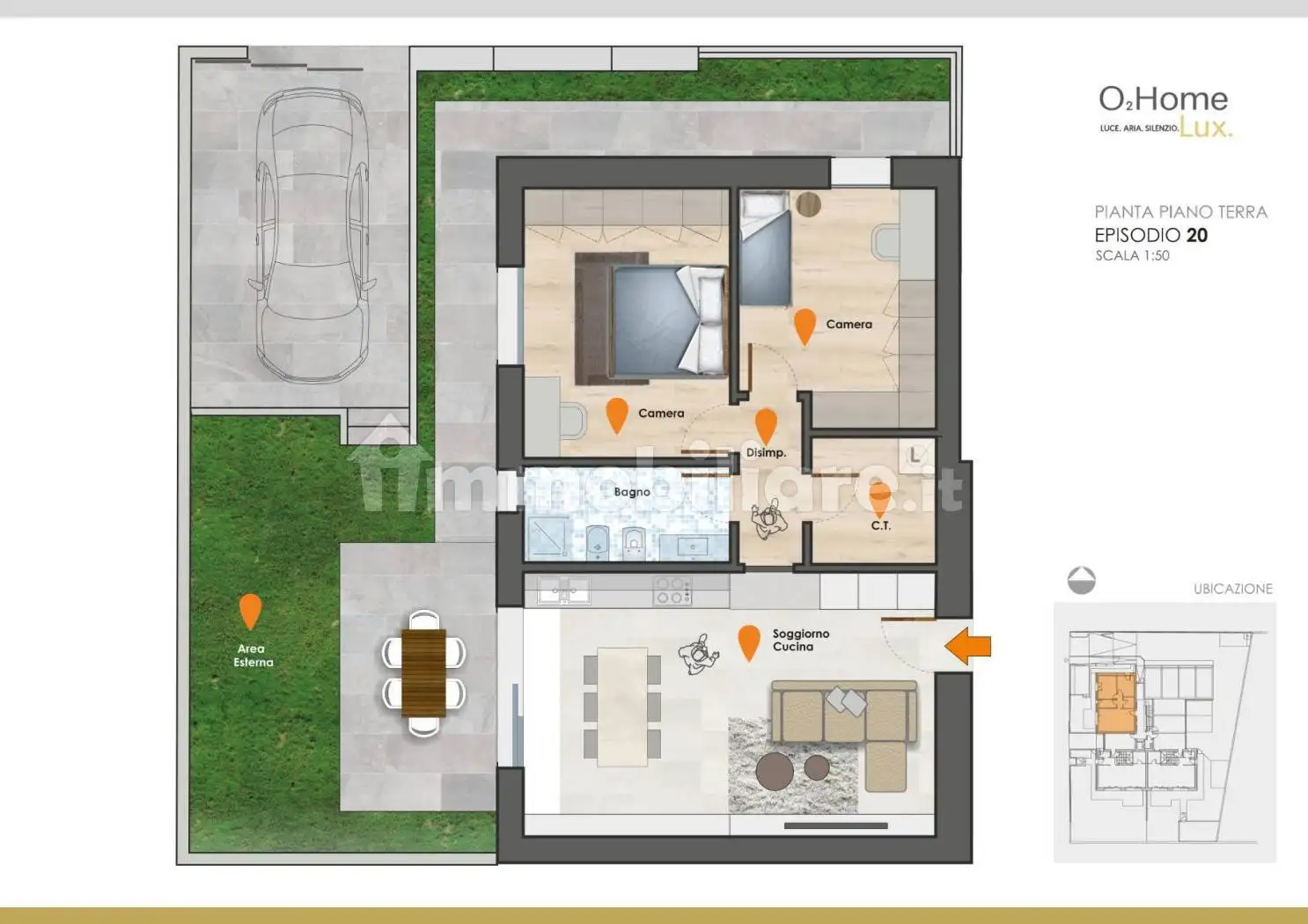 Quadrilocale nuovo, piano terra, Centro, Bolzano Vicentino - foto 2