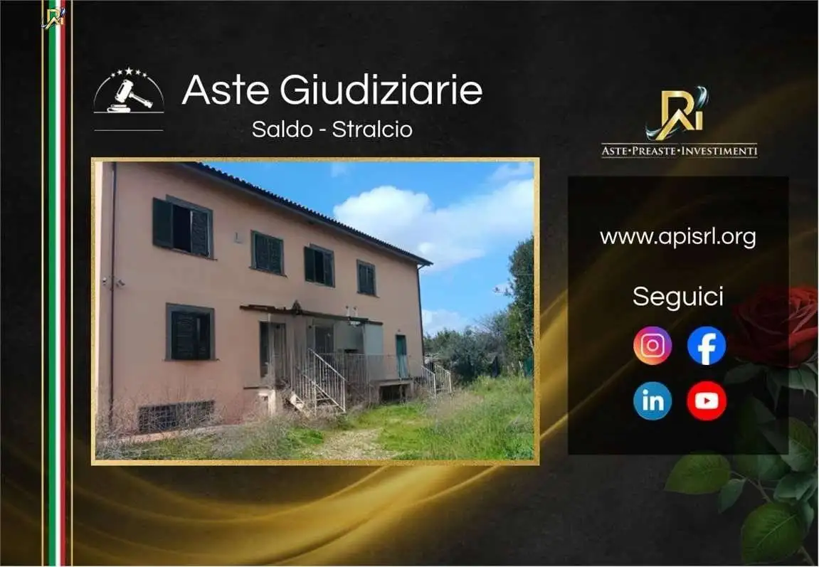 Villa in asta a Nerola