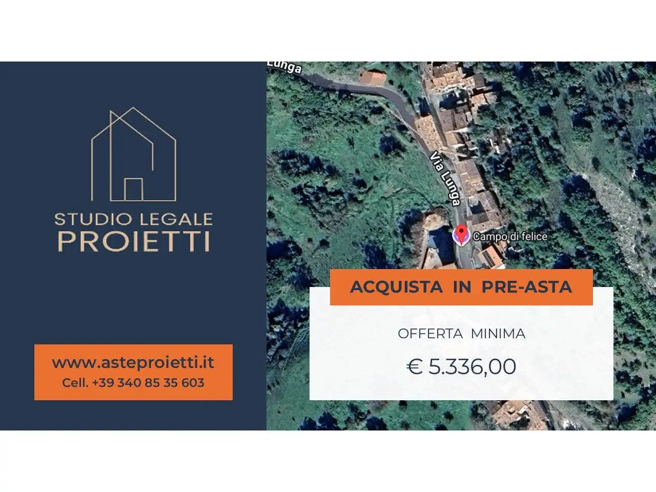 Villa in asta a Lucoli