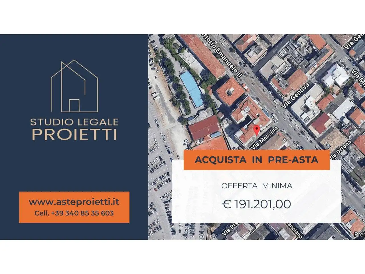 Appartamento in asta a Pescara