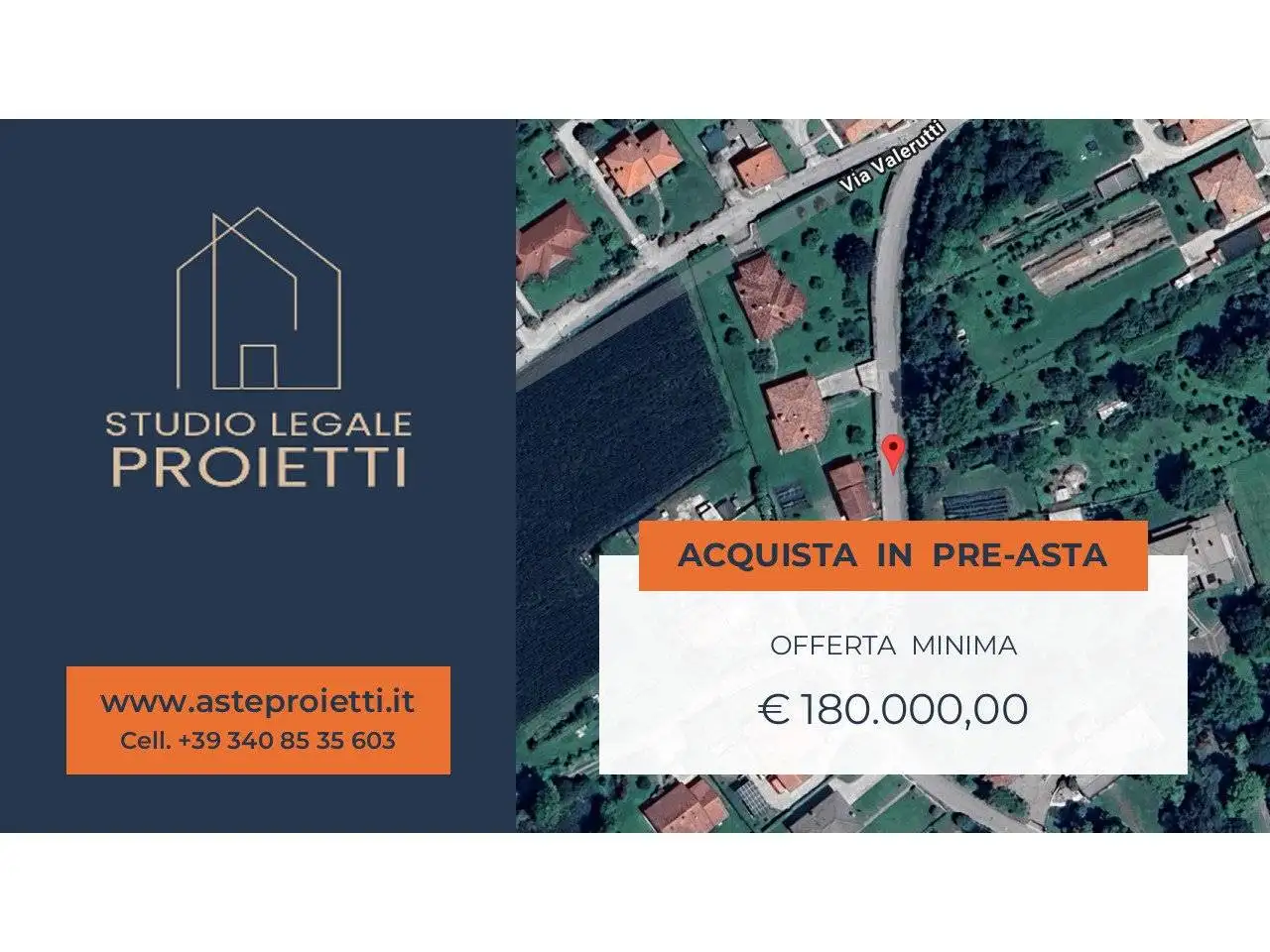 Villa in asta a Zoppola