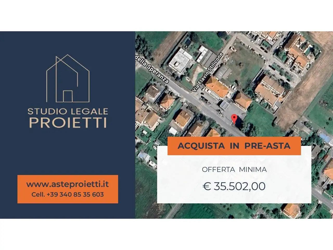 Villa in asta a Latina