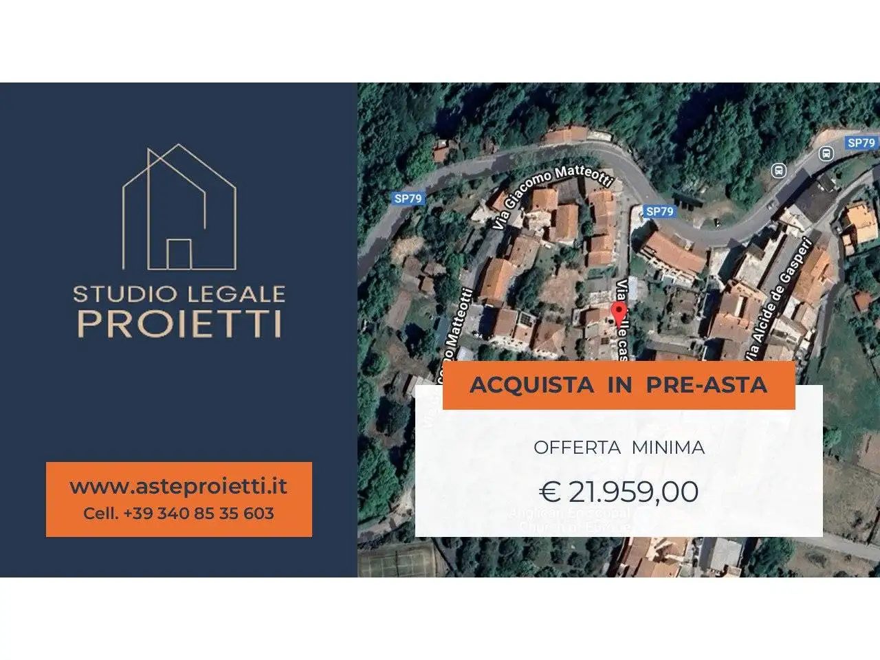 Appartamento in asta a Faleria