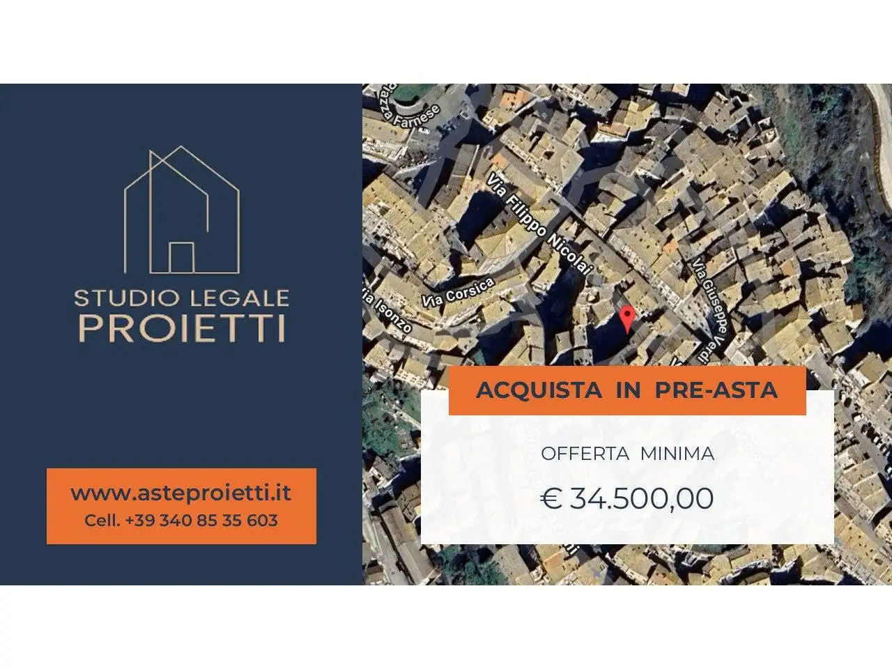 Appartamento in asta a Caprarola