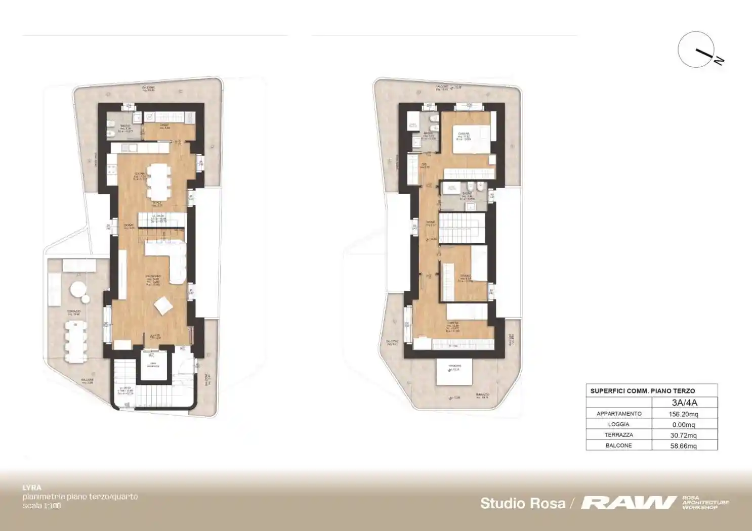 Attico via Vega 41, Via Covignano - Villaggio Azzurro, Rimini - foto 4