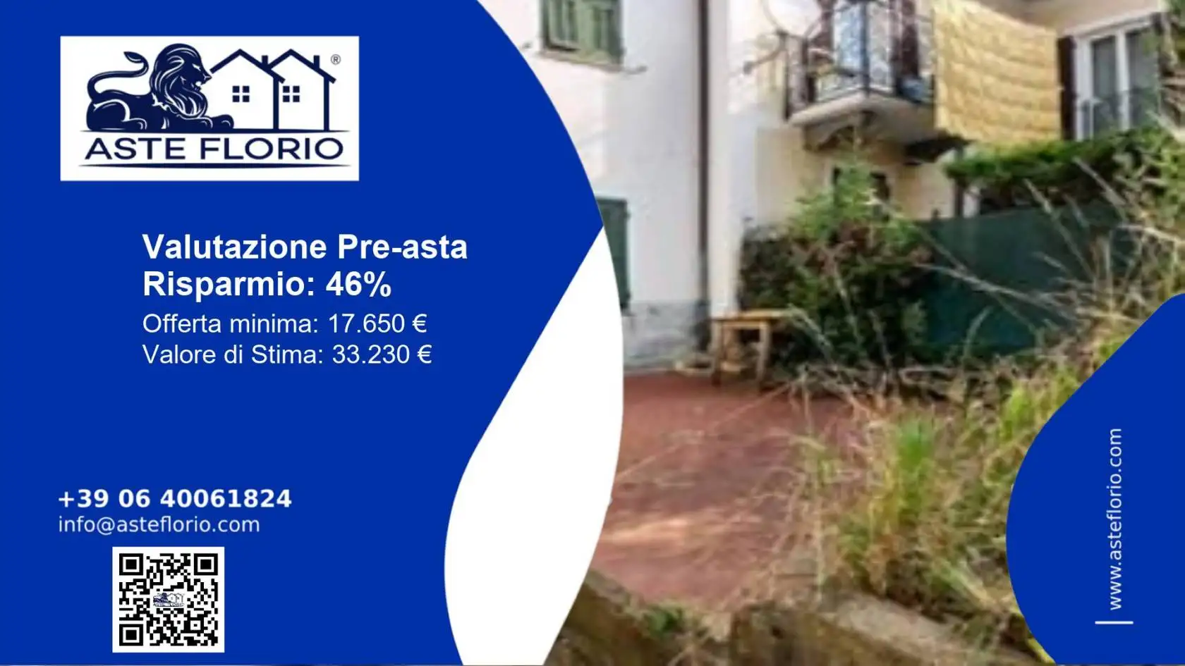 Appartamento in asta a Calizzano