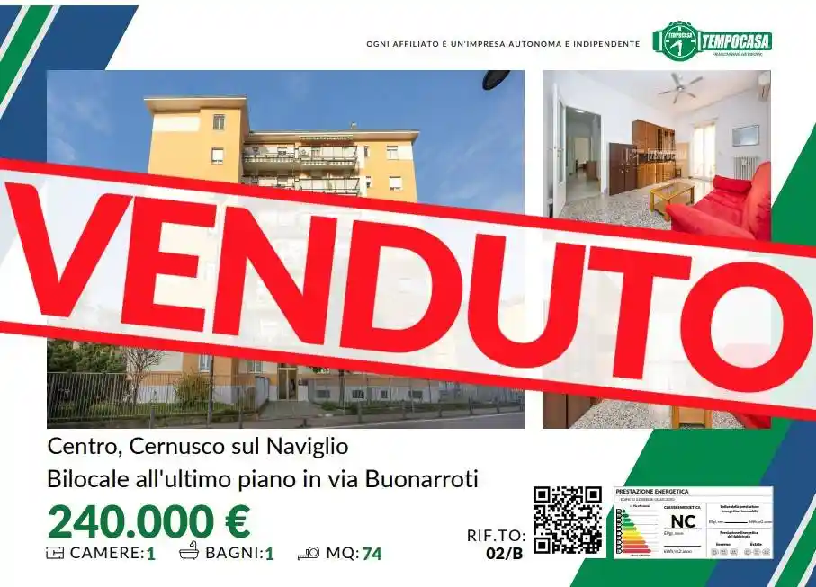 Appartamento in vendita a Cernusco sul Naviglio