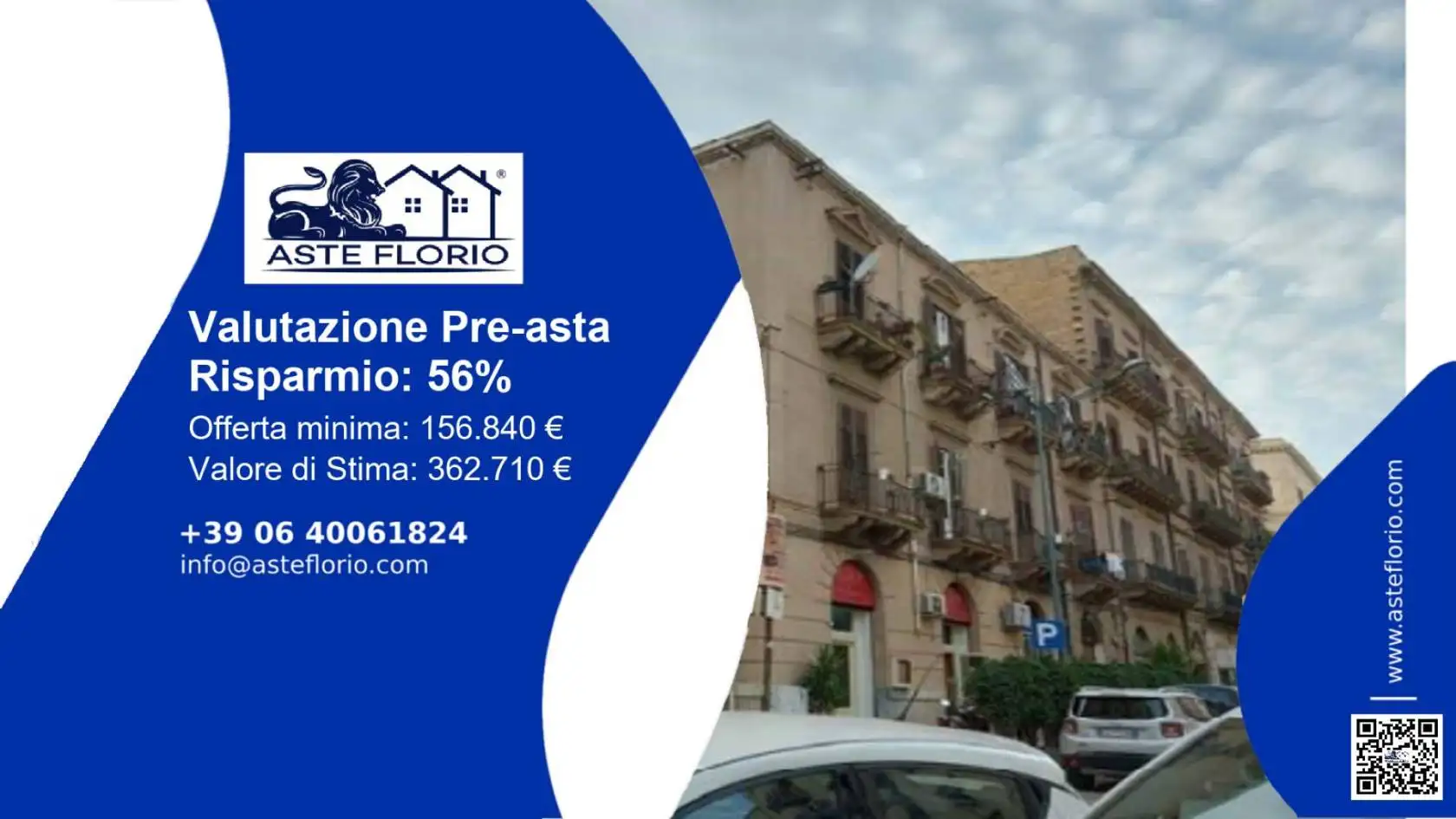 Appartamento in asta a Palermo