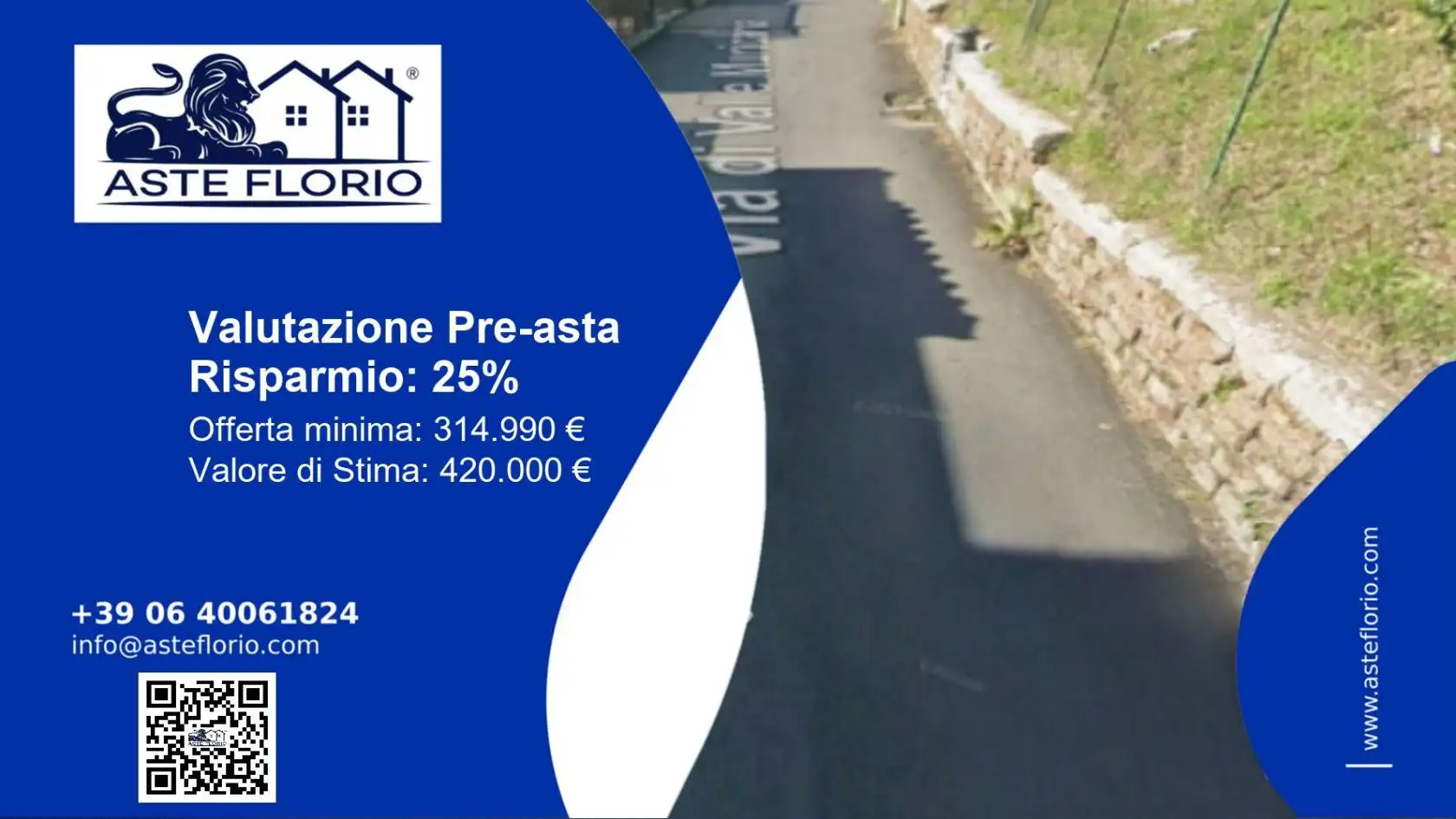 Appartamento in asta a Roma