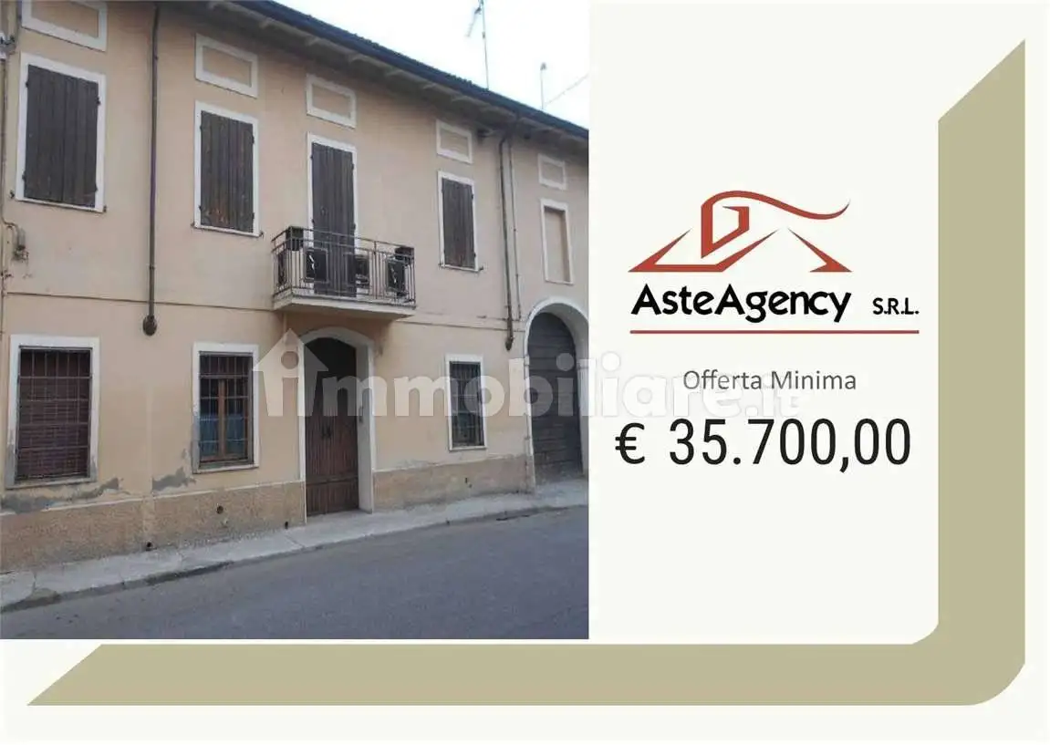 Appartamento in asta a Rivarolo Mantovano