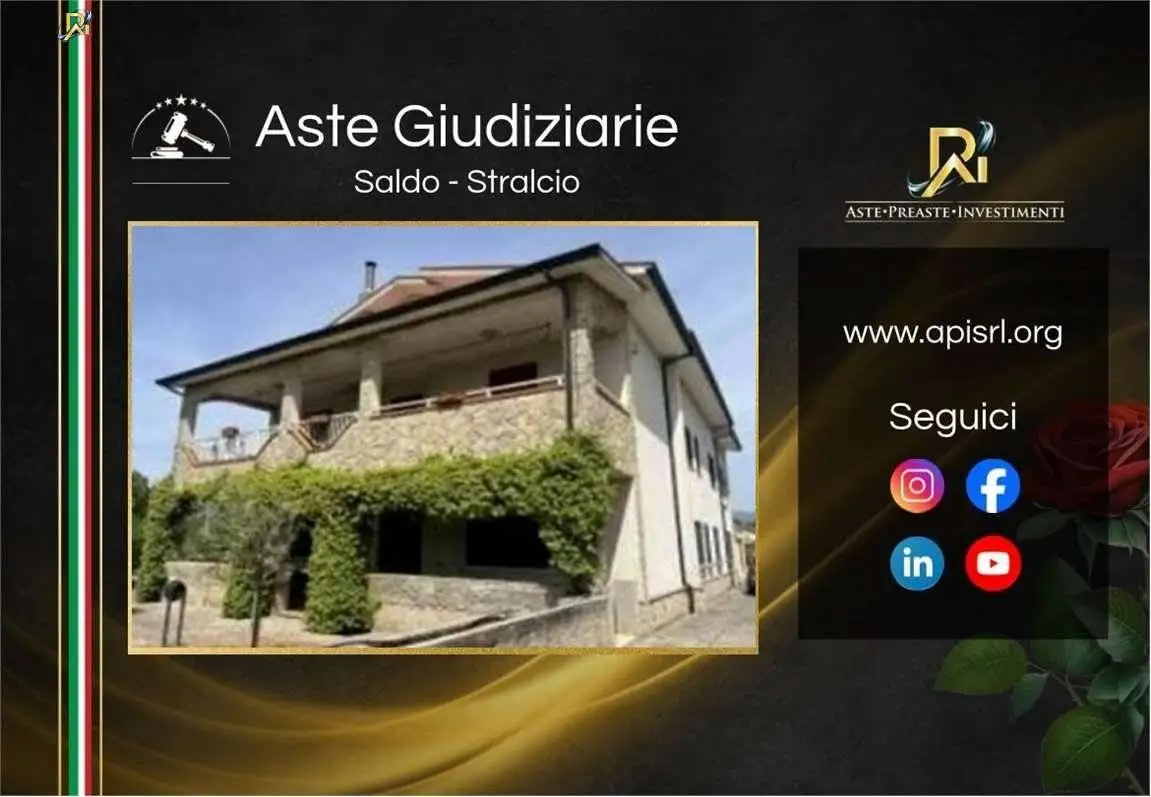 Villa in asta a Montesano sulla Marcellana