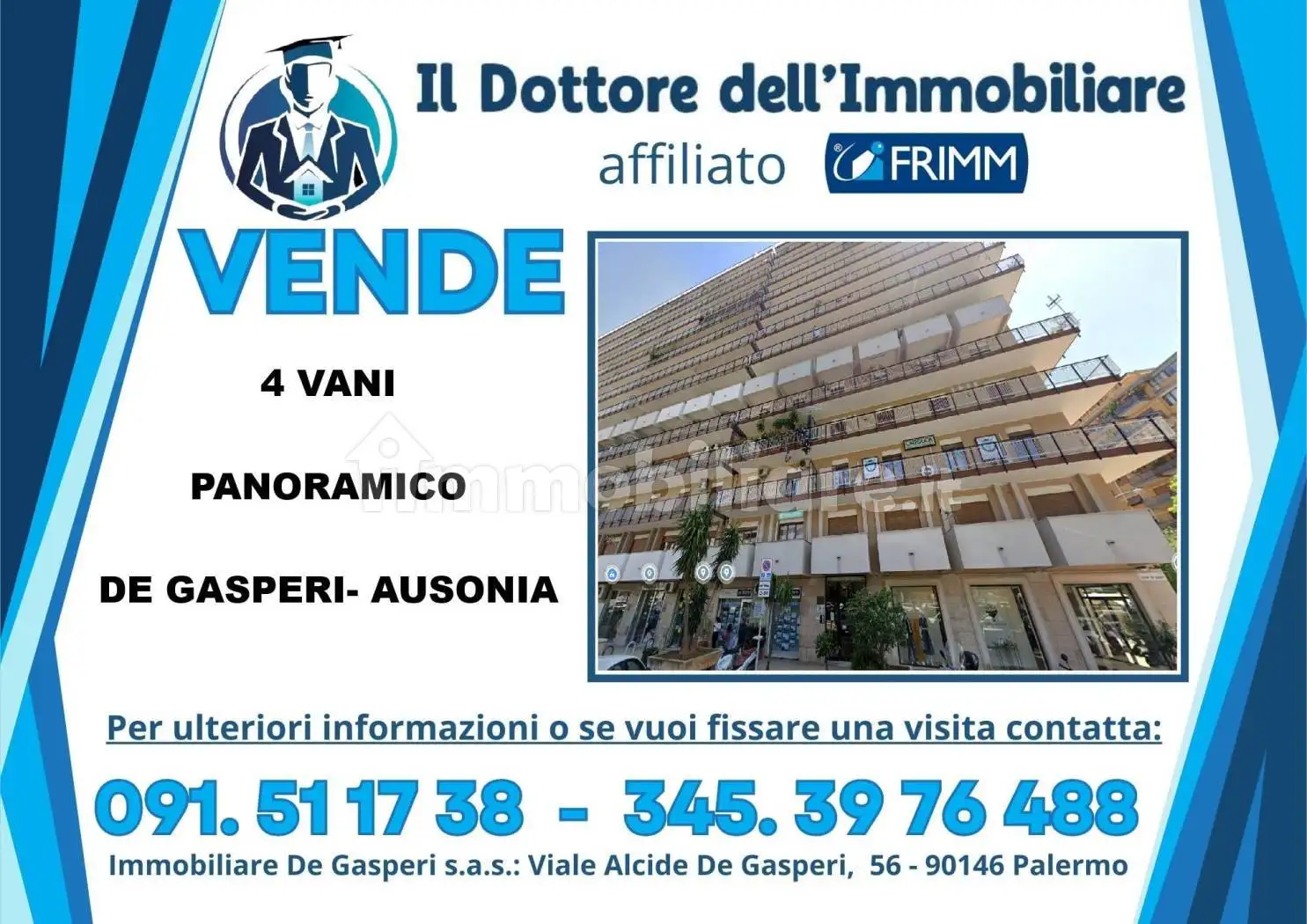 Appartamento in vendita a Palermo