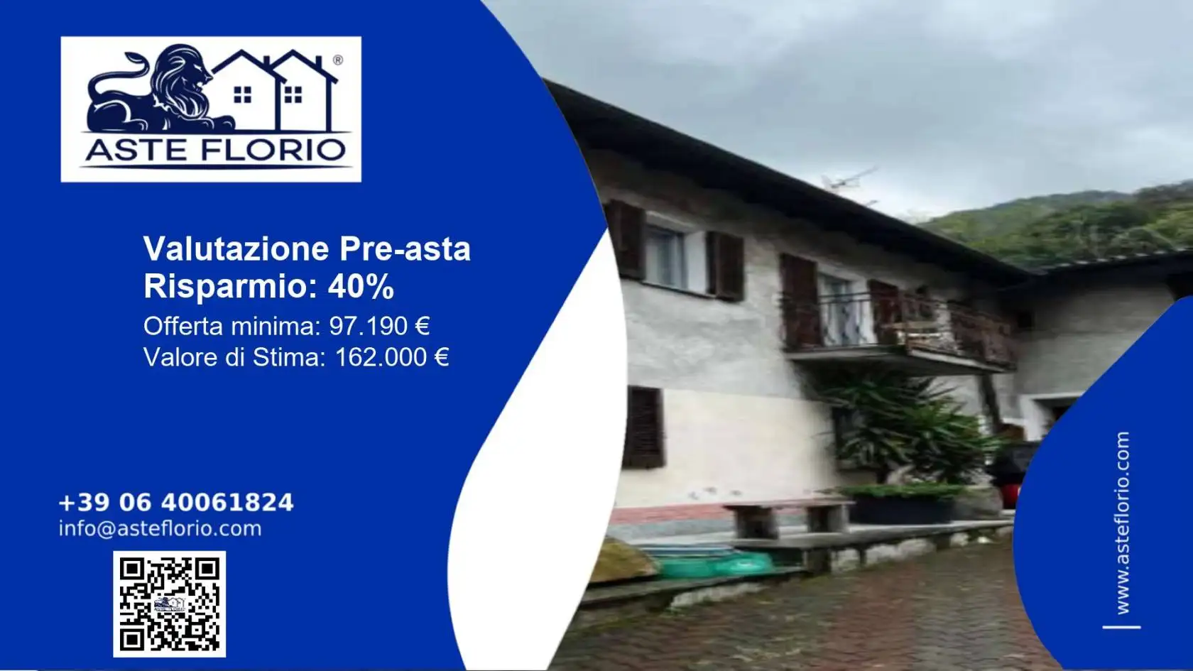 Appartamento in asta a Bisuschio