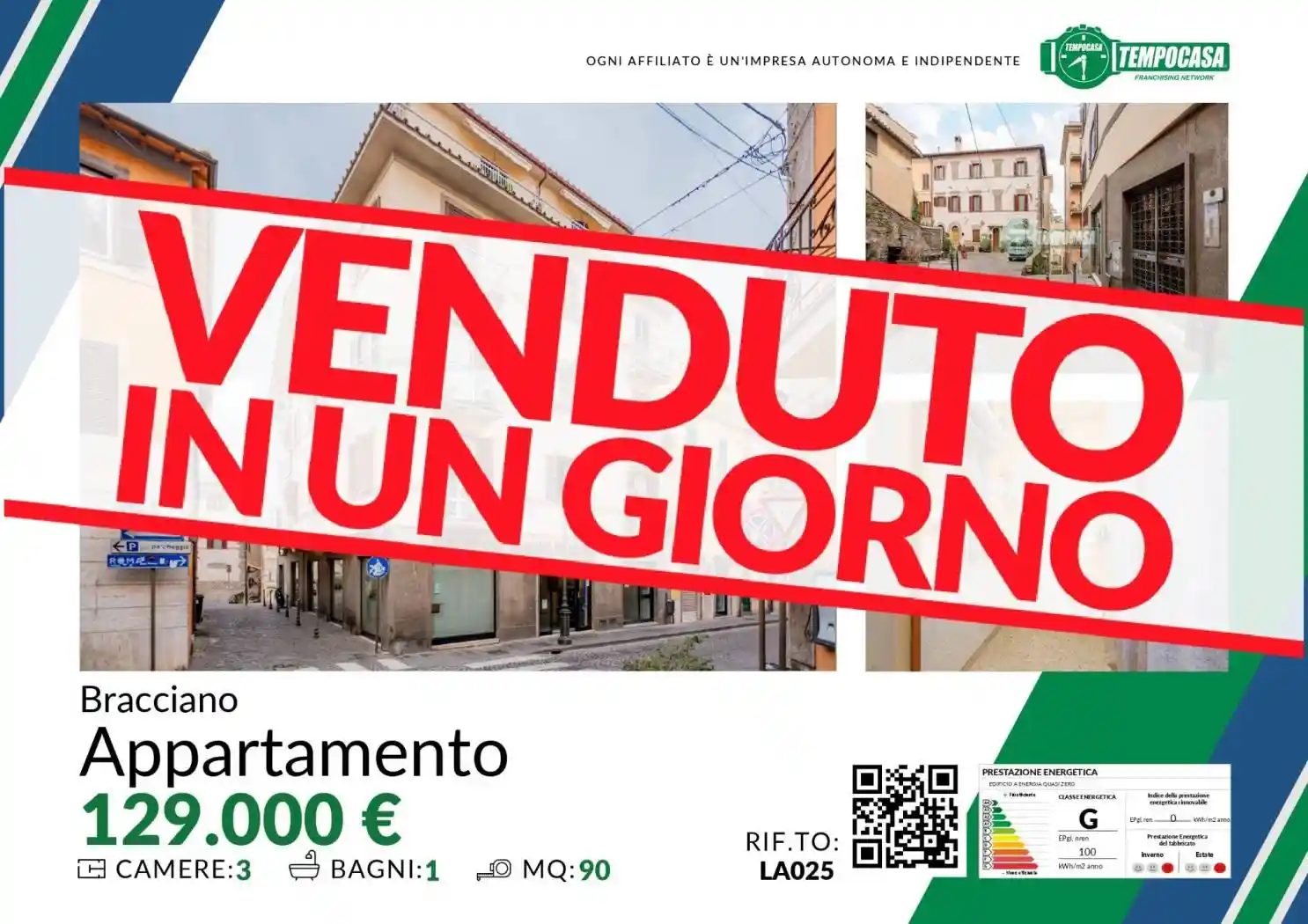 Appartamento in vendita a Bracciano