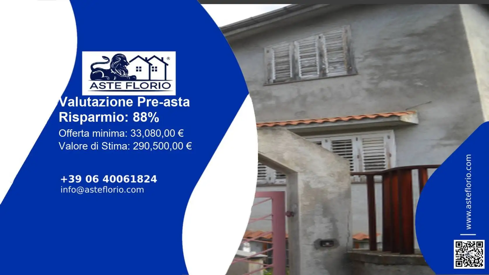 Villa in asta a Gioiosa Ionica