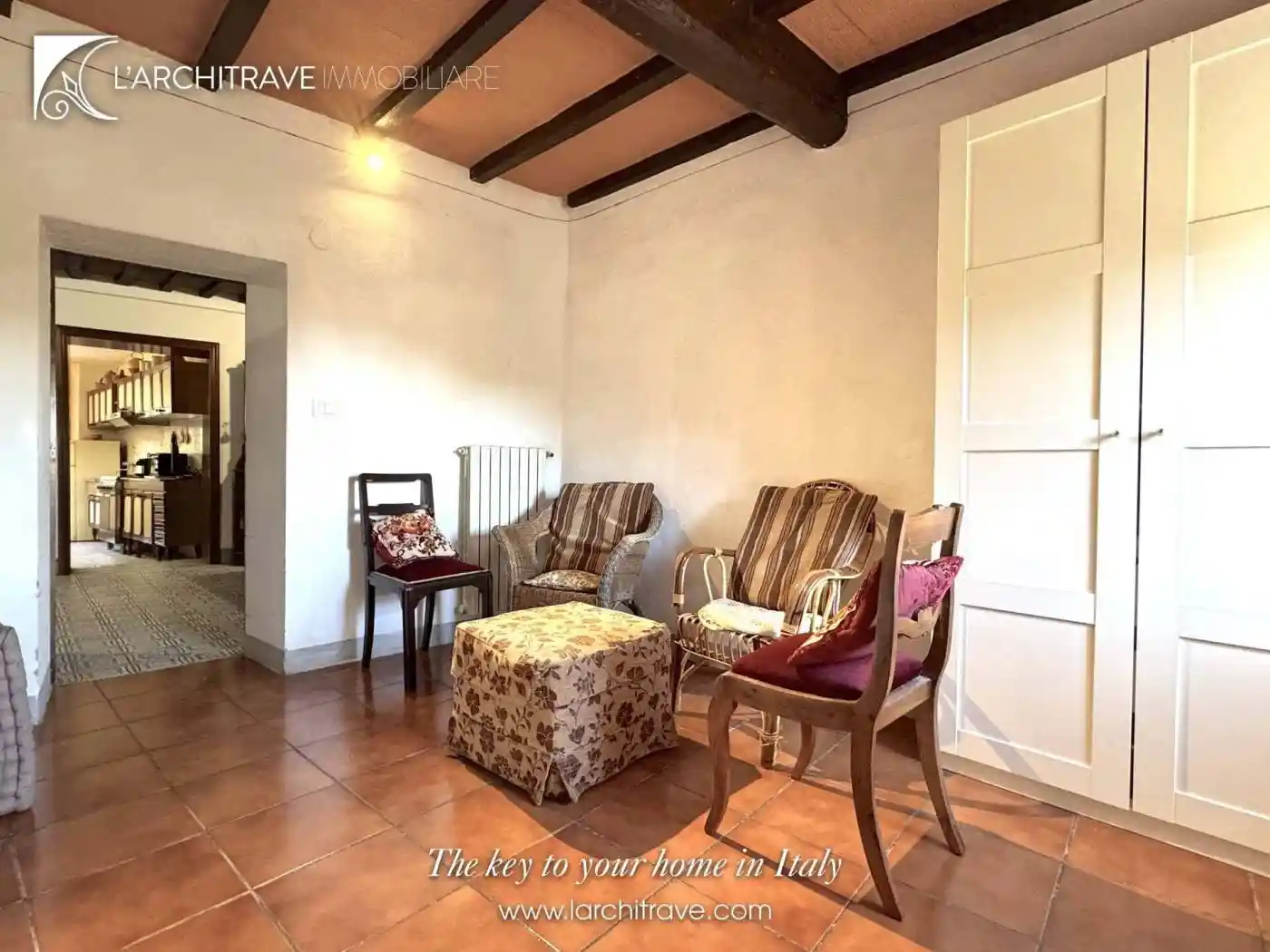 Villa a schiera 5 locali, buono stato, Centro, Chianni - foto 2