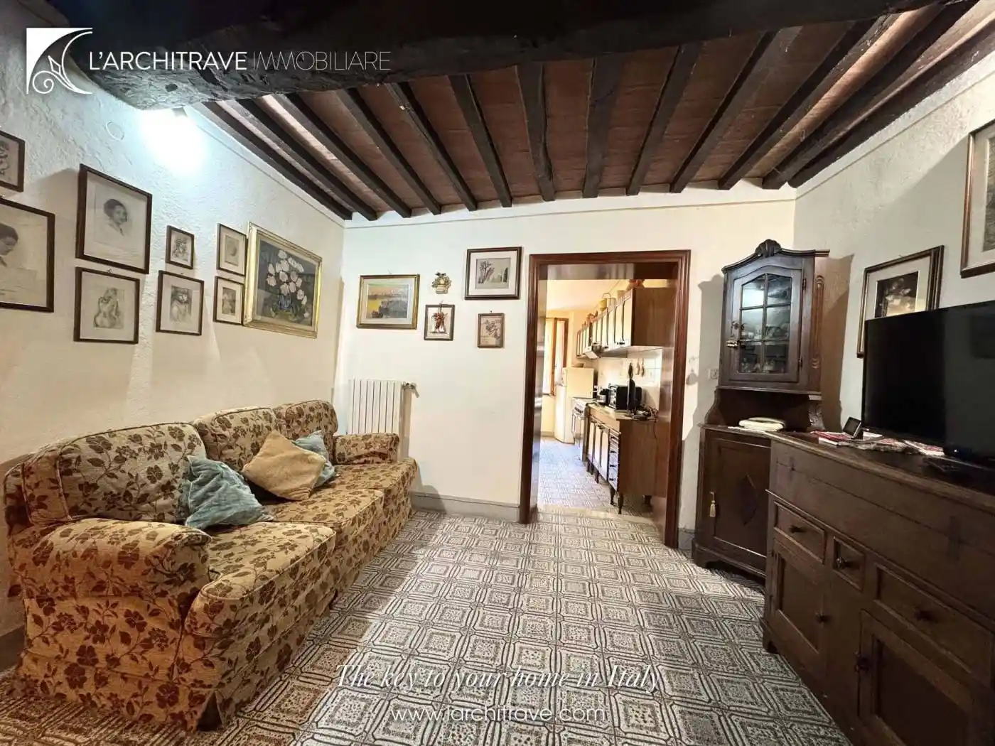 Villa a schiera 5 locali, buono stato, Centro, Chianni - foto 3