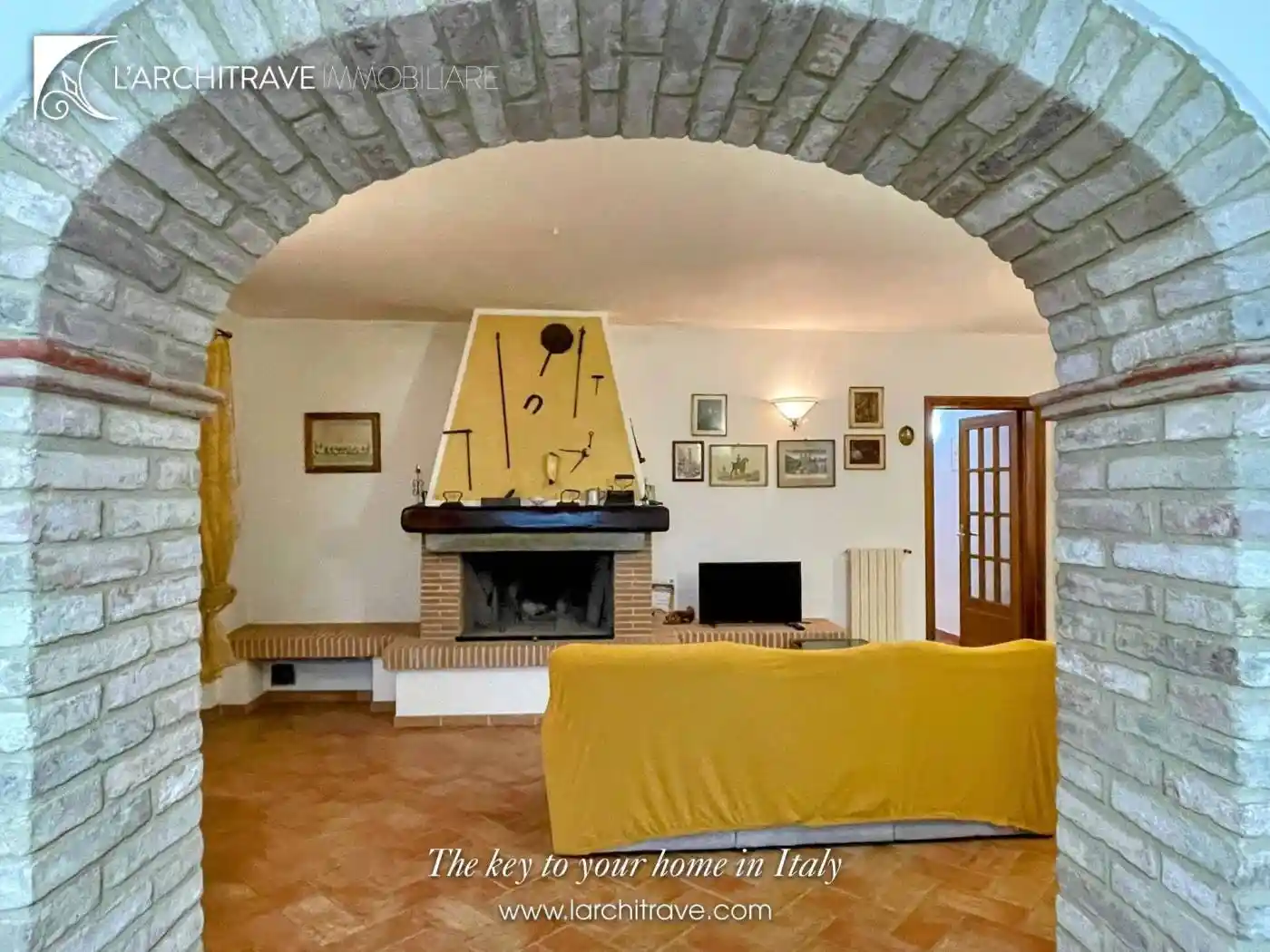 Villa a schiera 5 locali, buono stato, Centro, Chianni - foto 5