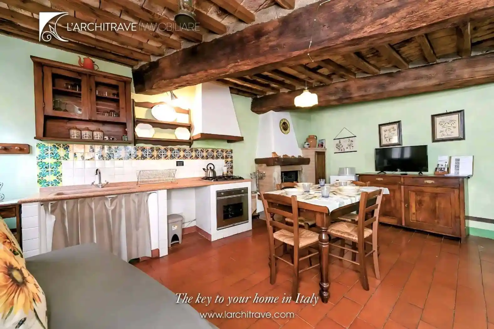 Villa a schiera 4 locali, buono stato, Centro, Chianni - foto 4