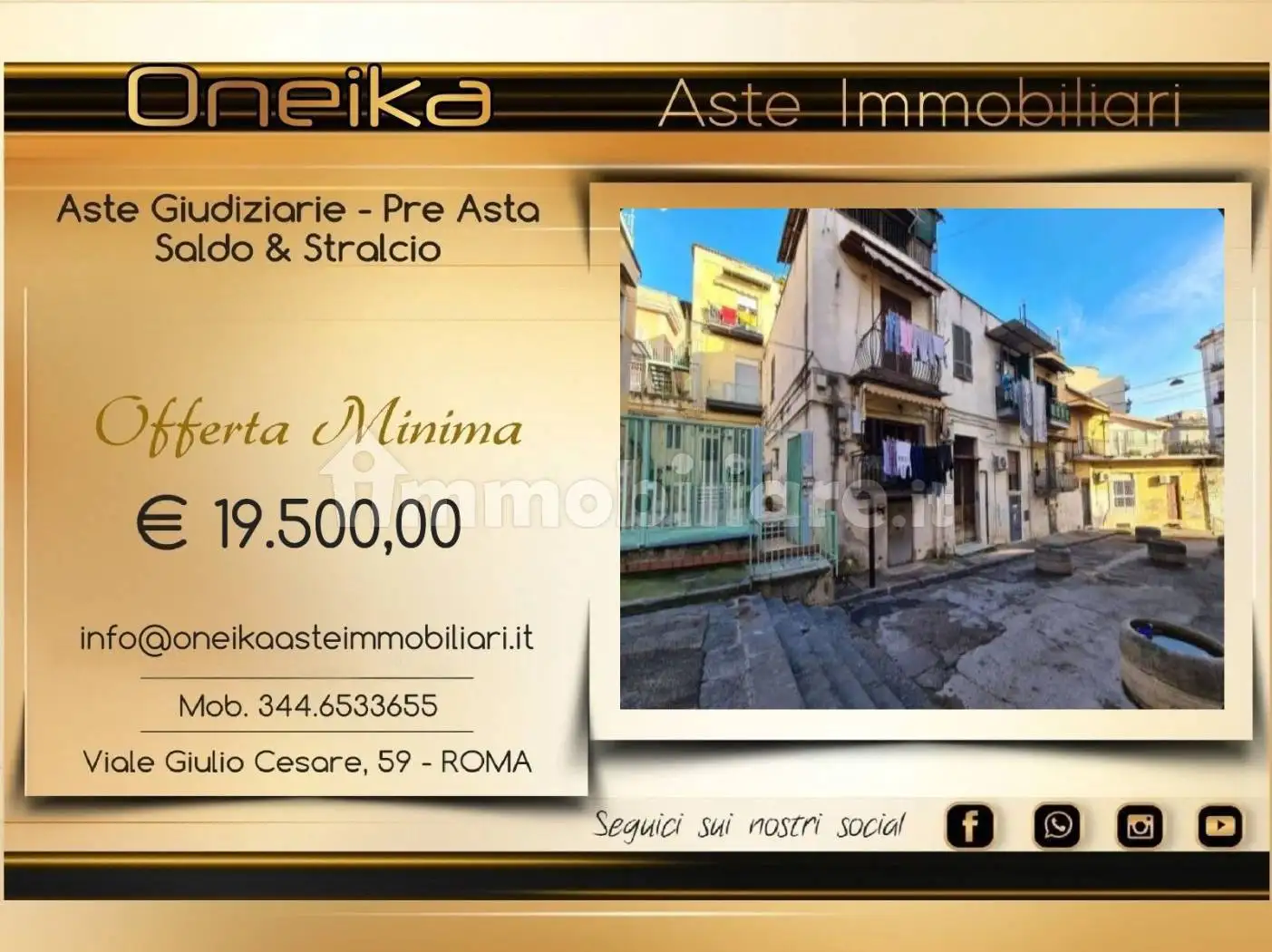 Appartamento in asta a Napoli