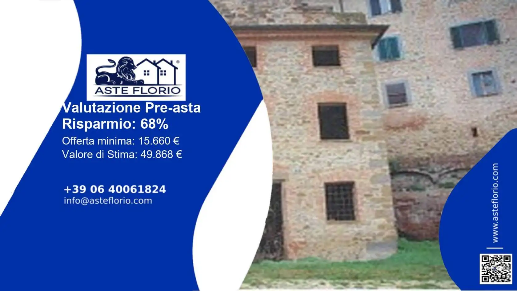 Casa indipendente in asta a Piegaro