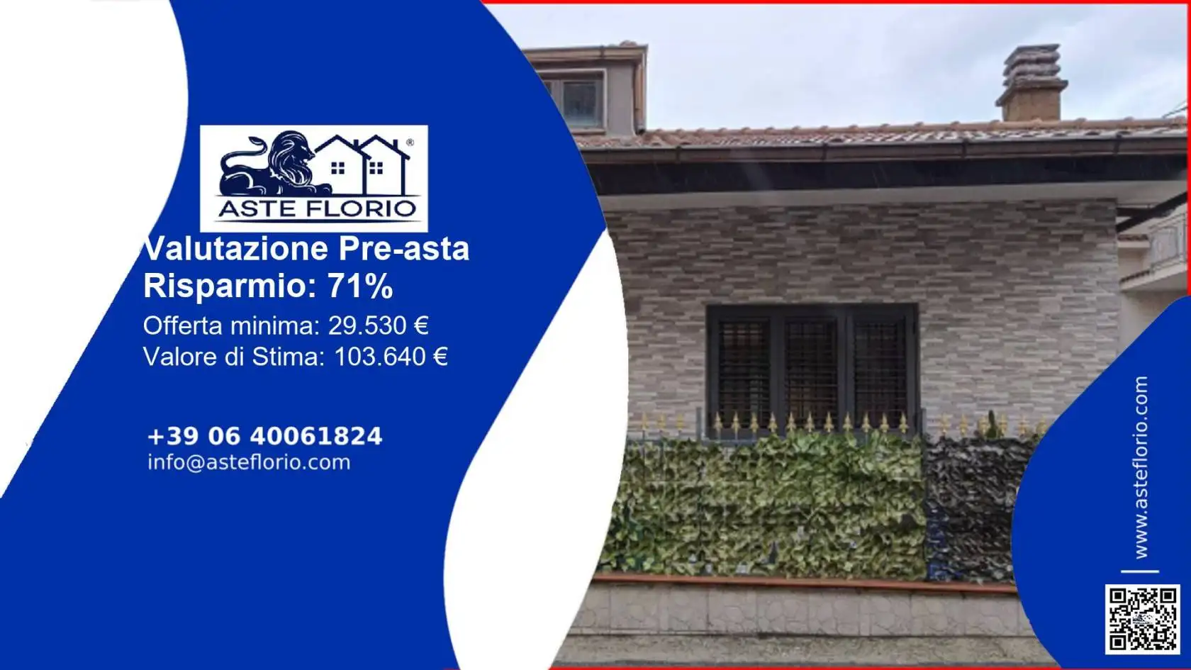 Villetta a schiera in asta a Montesano sulla Marcellana