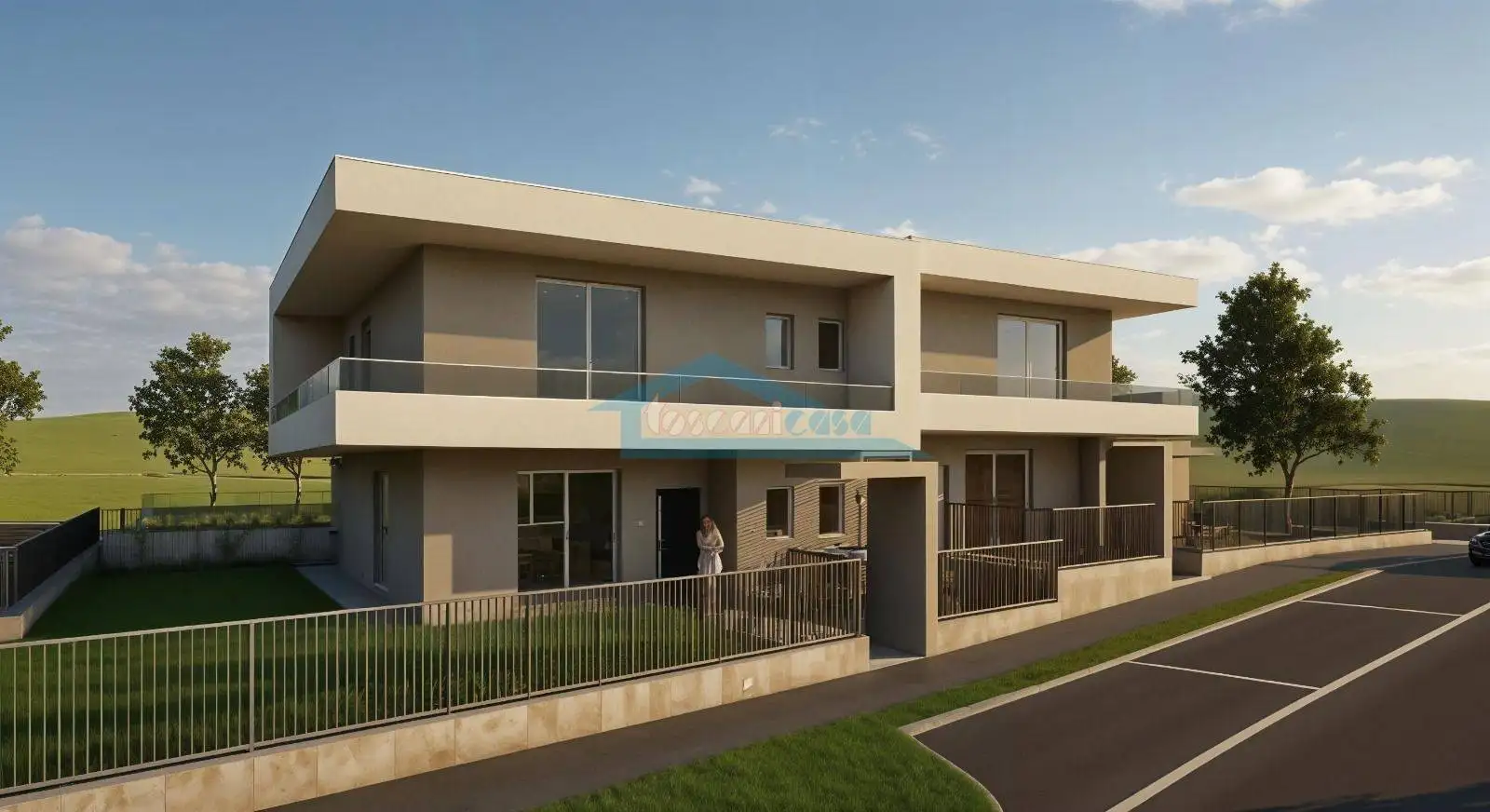 Villa bifamiliare via Costa Sopra, Centro, Erbusco - foto 2