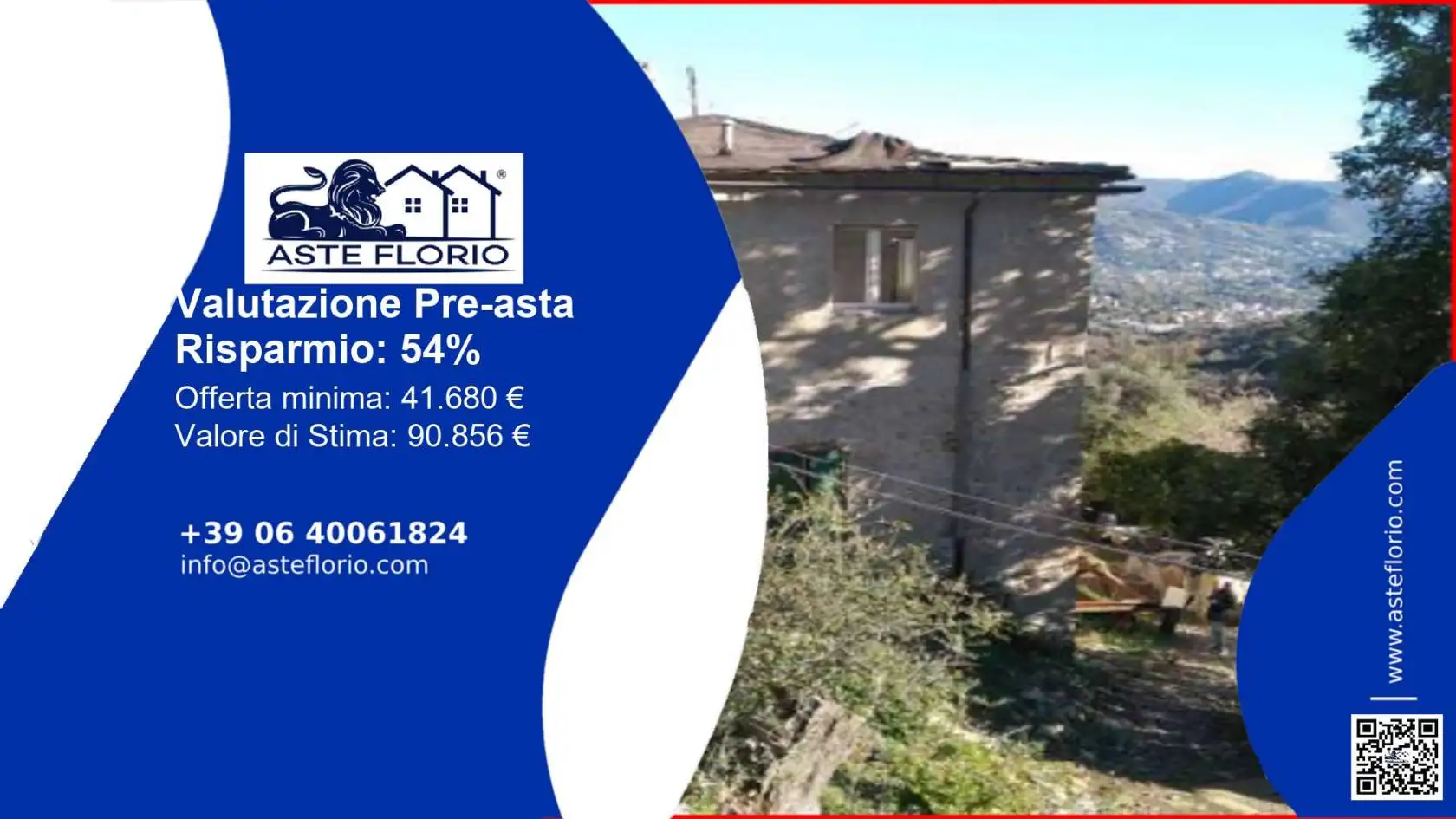 Appartamento in asta a Camogli