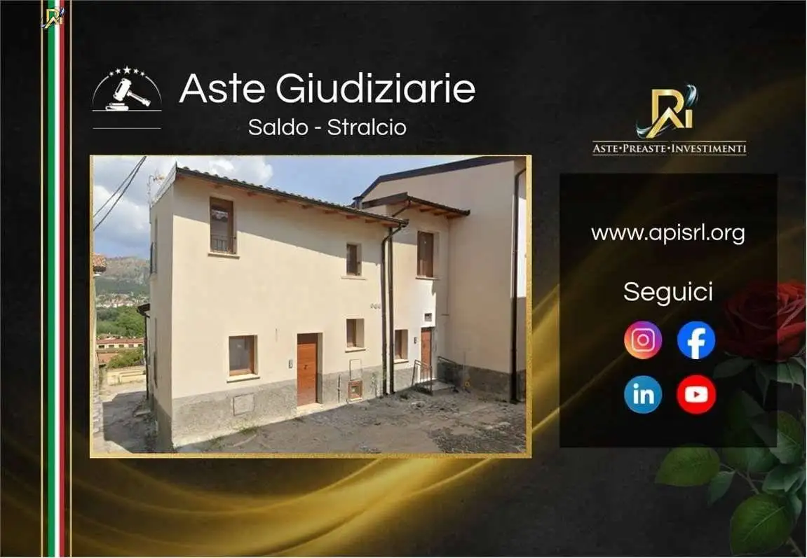 Casa indipendente in asta a L'Aquila