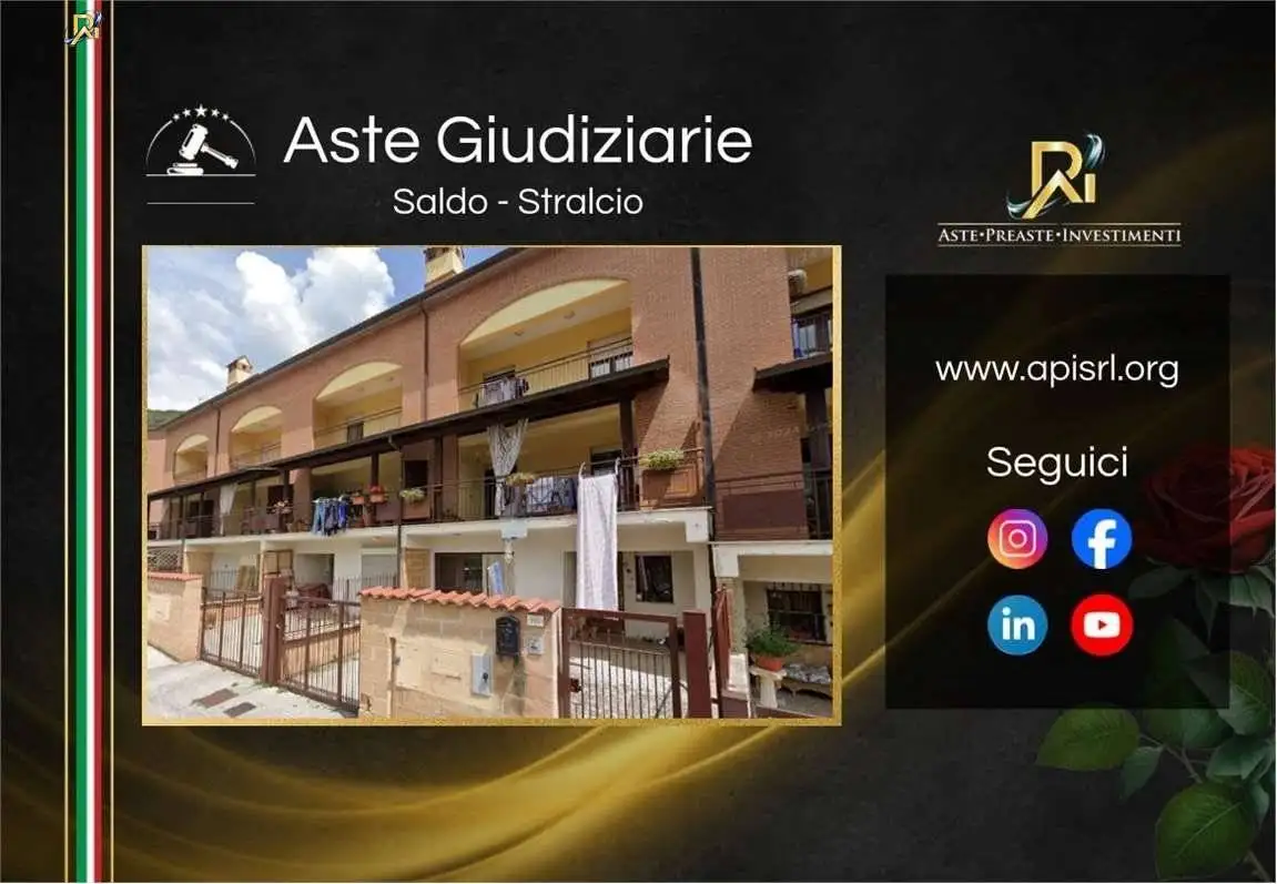 Villetta a schiera in asta a L'Aquila