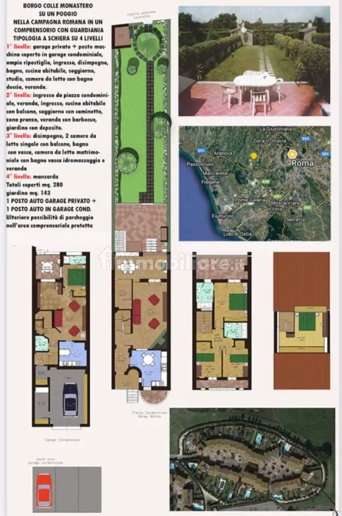 Villetta a schiera in vendita a Roma