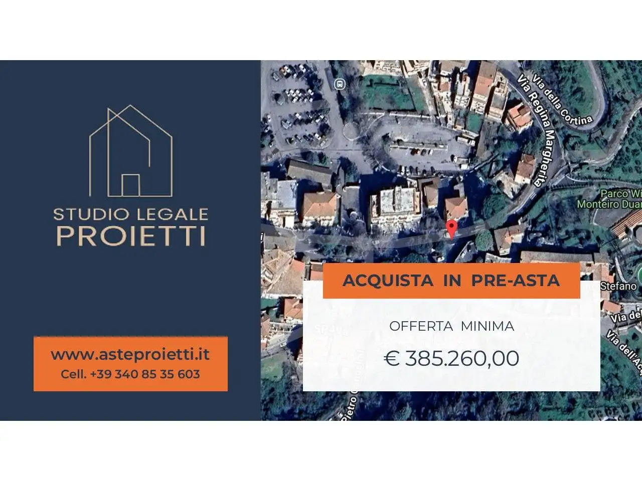 Villa in asta a Poli