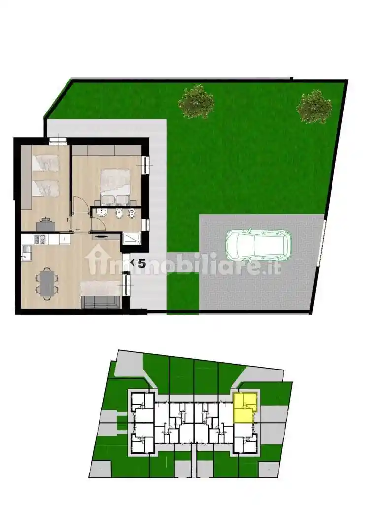 Villa a schiera via Monviso 77, San Giacomo, Santa Barbara, Nettuno - foto 2