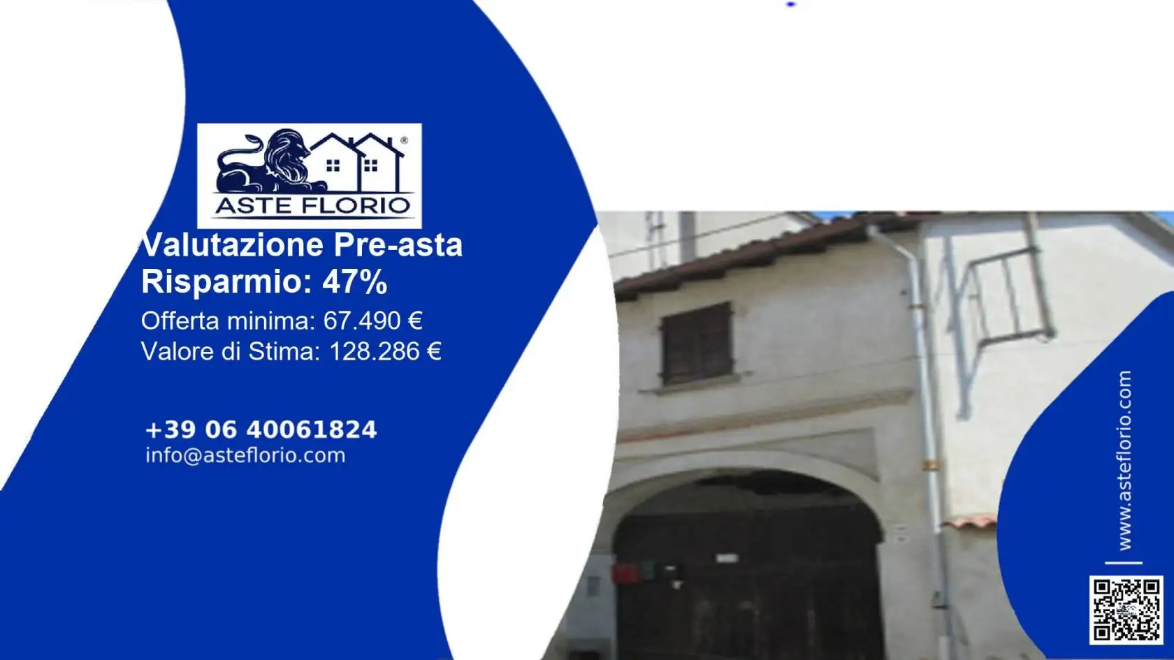 Appartamento in asta a Certosa di Pavia