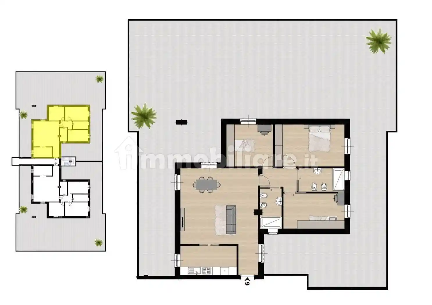 Quadrilocale via Monviso 77, San Giacomo, Santa Barbara, Nettuno - foto 4