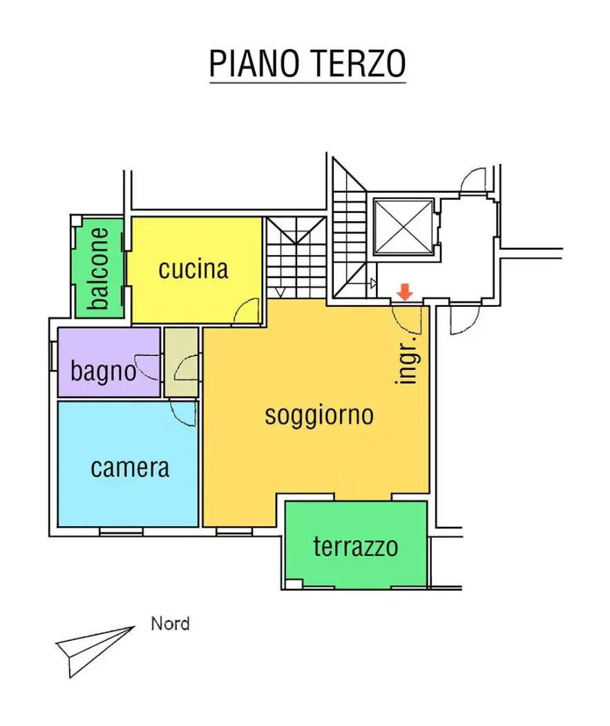 Attico via Privata Marconi 17, Centro, Broni - foto 3