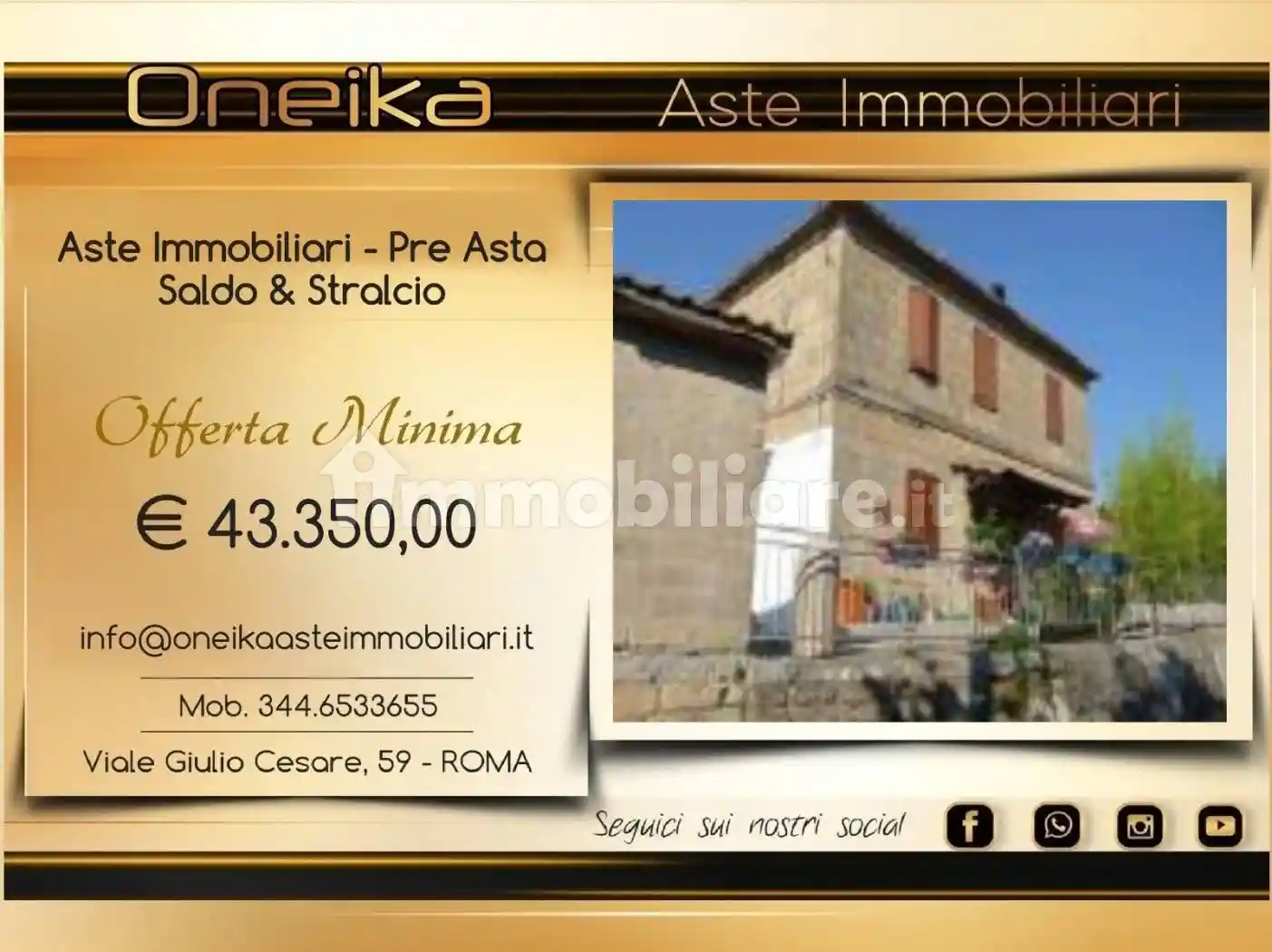Appartamento in asta a Sorano