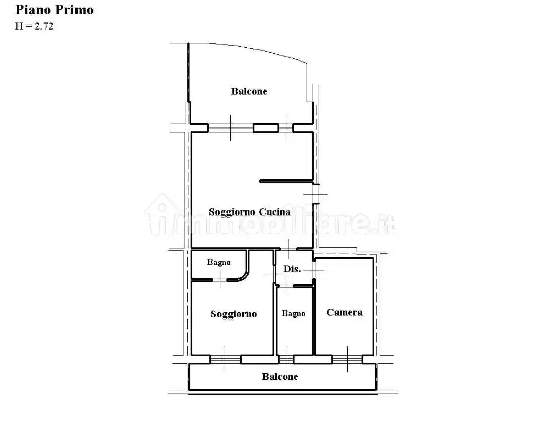 Trilocale via del Braldo 0000, Villagrappa, Forlì - foto 2