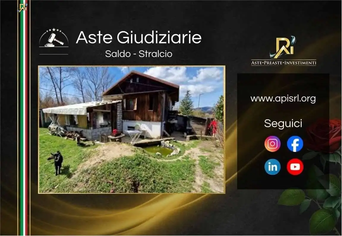 Villa in asta a Oricola