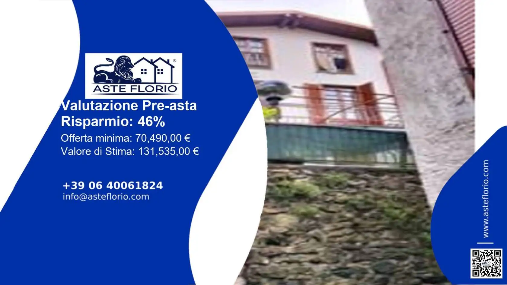 Appartamento in asta a Valbrona