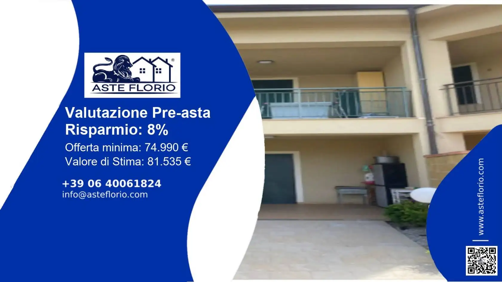 Appartamento in asta a Piraino