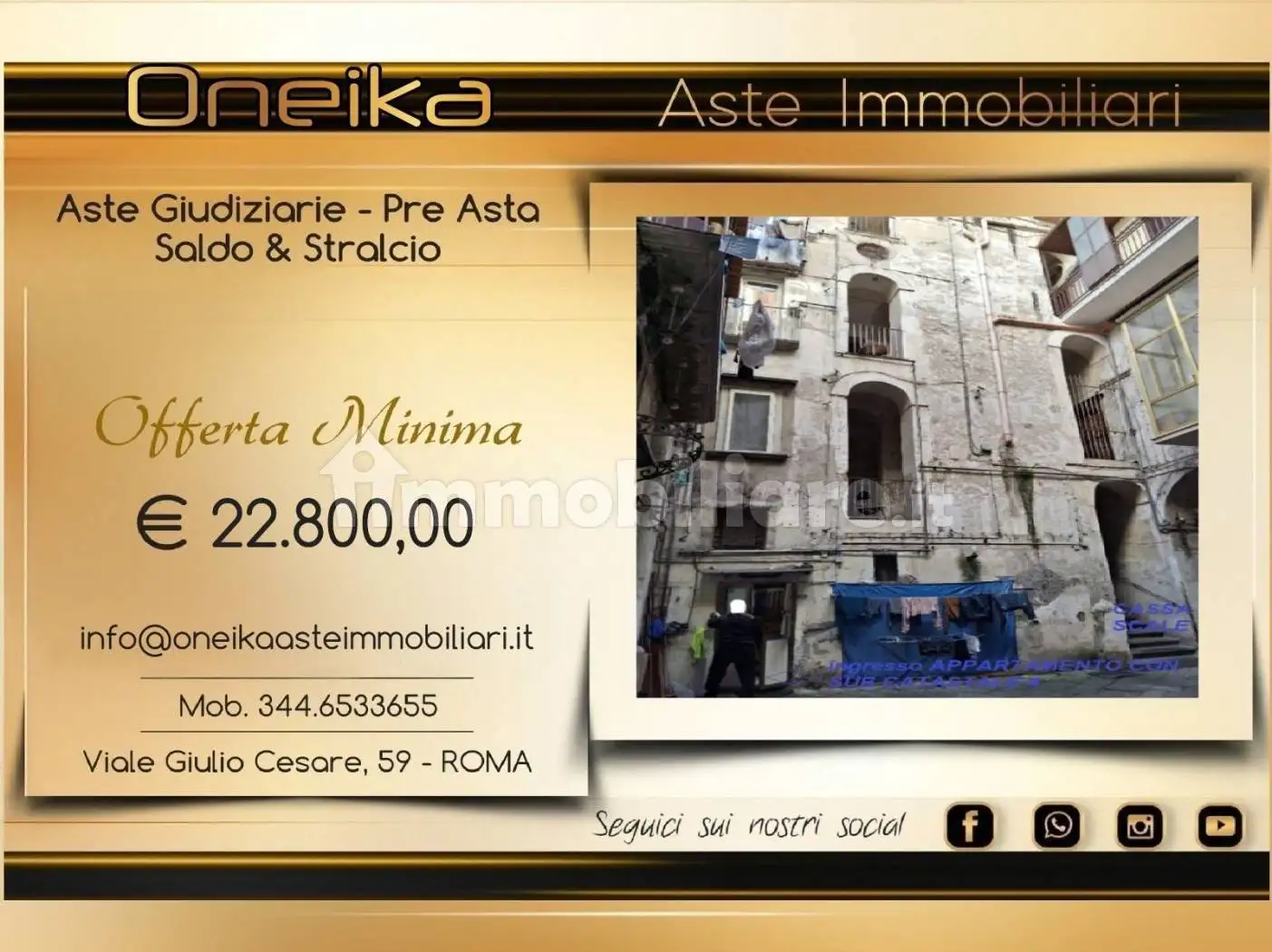 Appartamento in vendita a Napoli