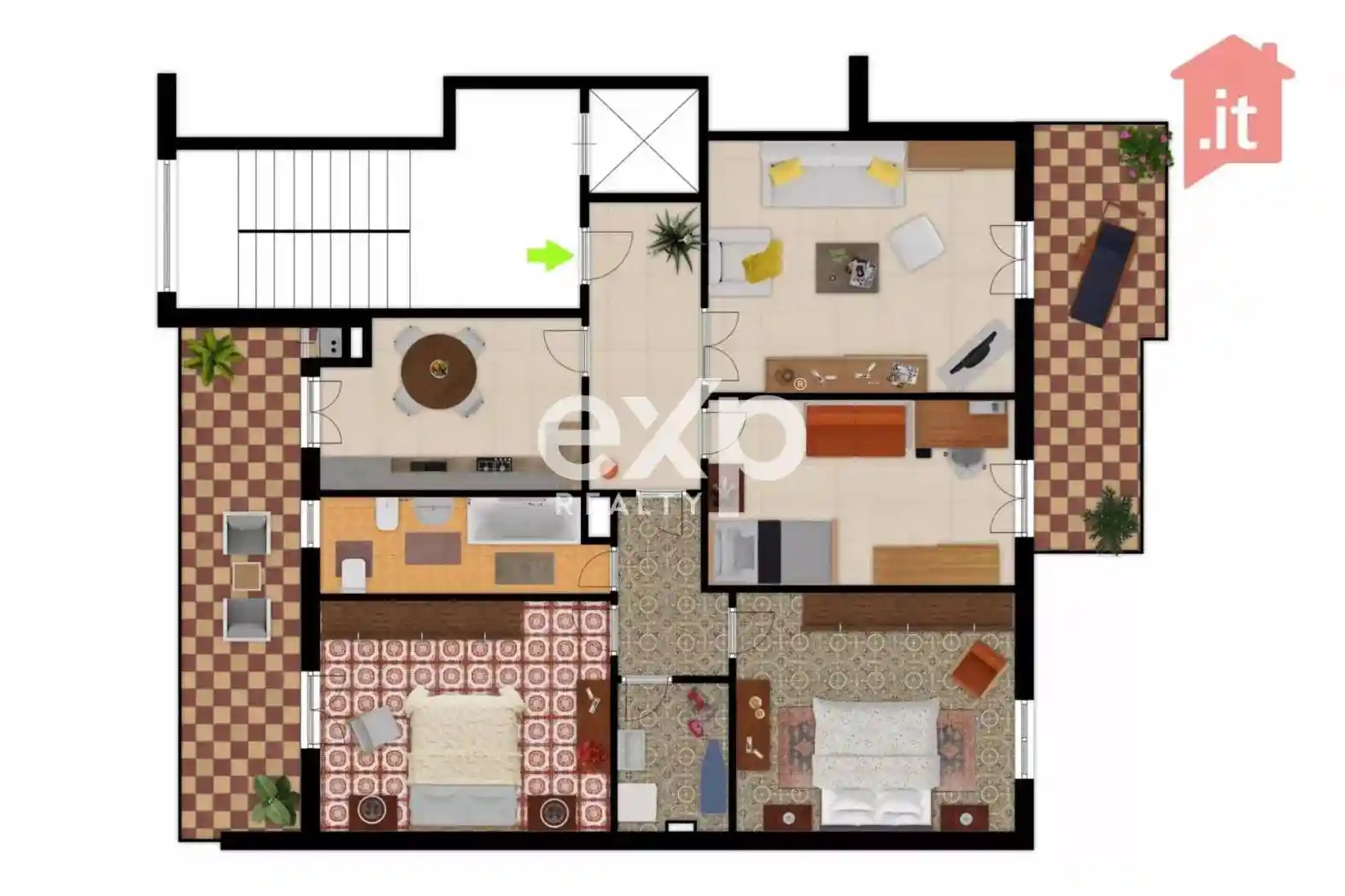 Quadrilocale buono stato, secondo piano, Corso Mazzini, Via Ciccarone, Casarza, Vasto - foto 2