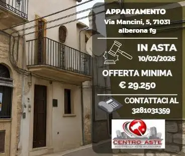 Appartamento in asta a Alberona